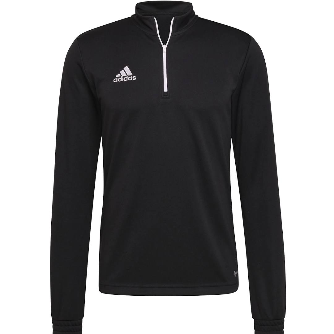 adidas Youth Entrada 22 Training Top - Black Training Wear - Third Coast Soccer