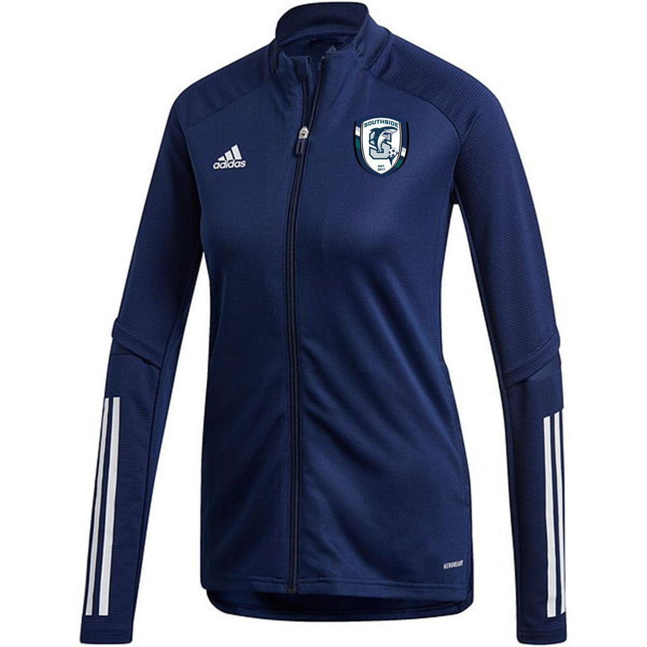 adidas Southside Women's Condivo 20 Training Jacket Southside High School Womens Small Navy/White - Third Coast Soccer