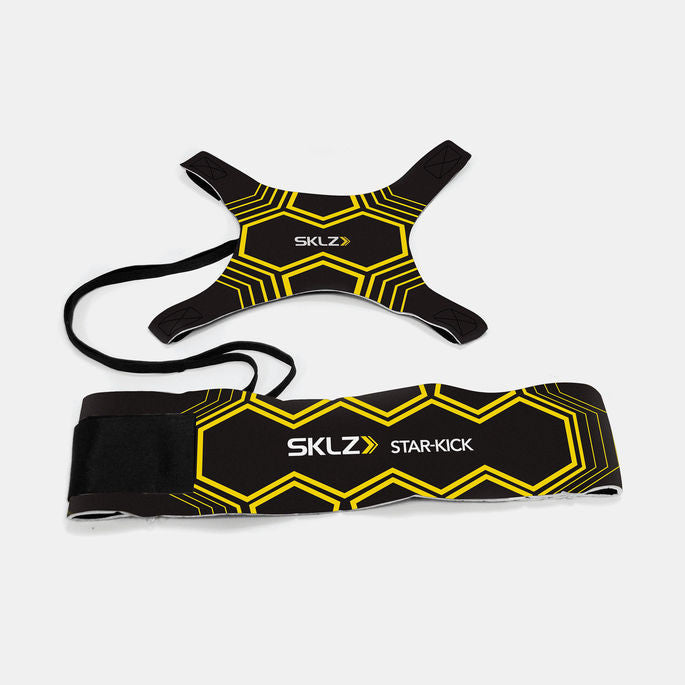 SKLZ Star Kick Soccer Soccer Trainer - Black Player Accessories Black/Yellow - Third Coast Soccer