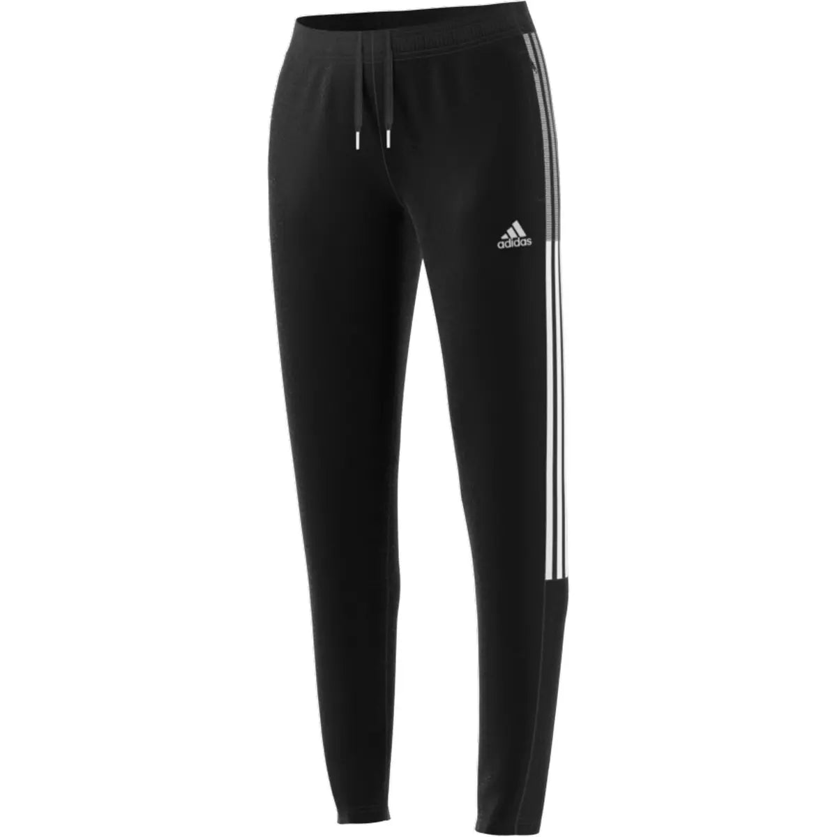 adidas Women's Tiro 21 Track Pant - Black/White apparel closeout - Third Coast Soccer
