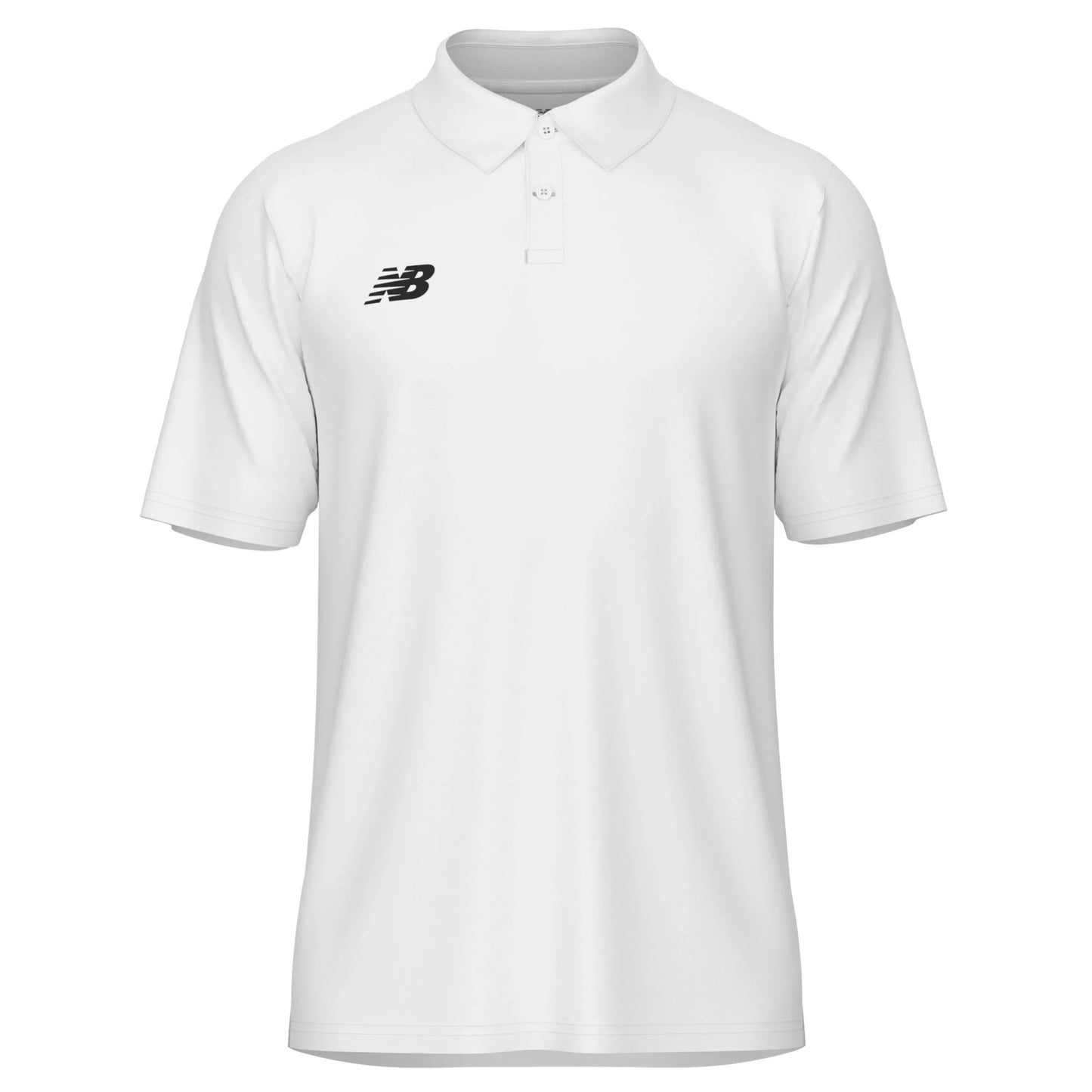 New Balance Performance Polo Polos White Mens Small - Third Coast Soccer