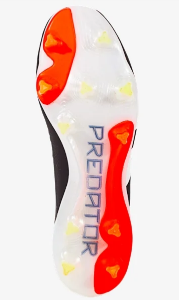 adidas Predator Elite Laceless FG - Black/White/Solar Red Mens Footwear - Third Coast Soccer
