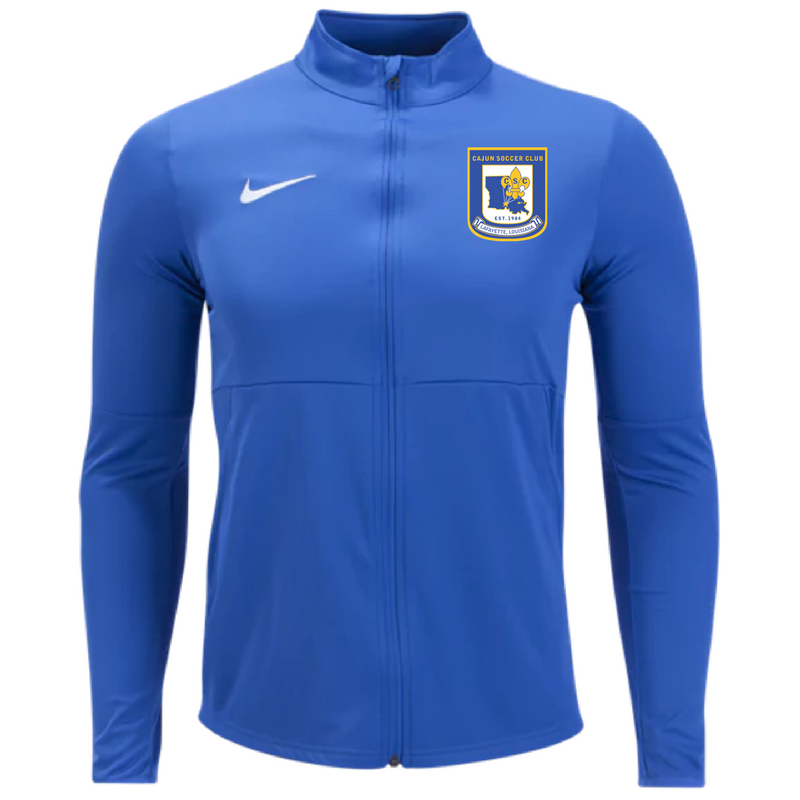 Nike CSC Youth Park18 Track Jacket Cajun Soccer Club Royal Blue Youth Extra Small - Third Coast Soccer