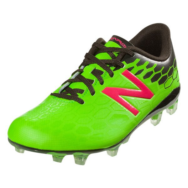 New Balance Junior Visaro 2.0 Control FG - Energy Lime/Military Dark Triumph Green Youth Footwear Closeout Energy Lime/Military Dark Gree Youth 11.5 - Third Coast Soccer