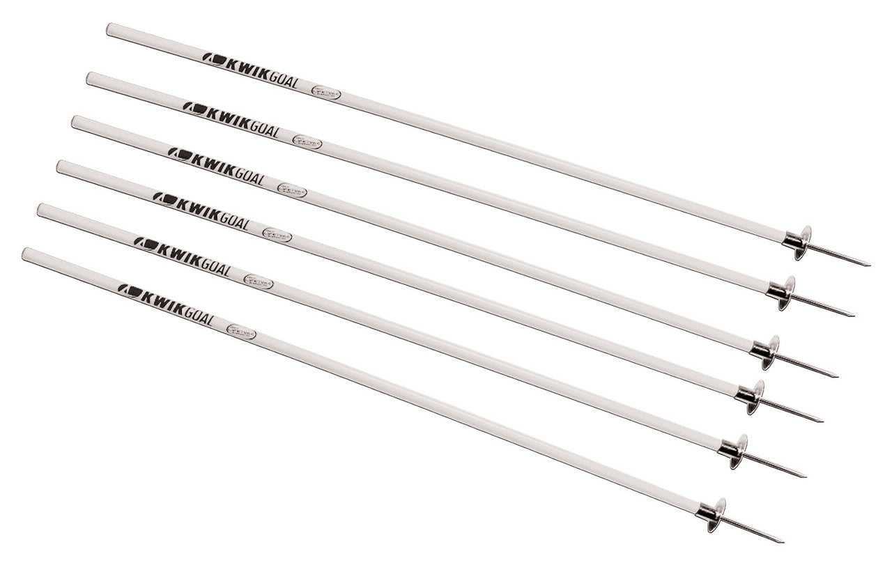Kwik Goal Coaching Sticks 2 Go - White Coaching Accessories White - Third Coast Soccer