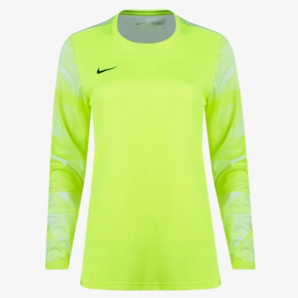 Nike Women's Park IV LS GK Jersey Goalkeeper Volt/White/Black Womens X-Small - Third Coast Soccer