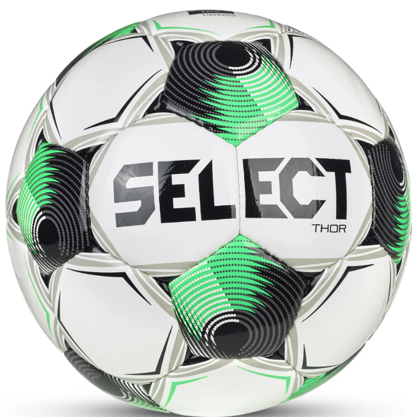 Select Thor V25 Ball Balls White/Green Size 5 - Third Coast Soccer