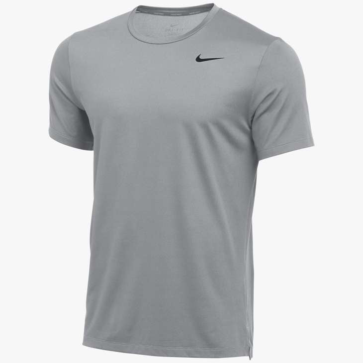 Nike Dri-Fit Training Top Training Wear Wolf Grey/Black Mens Small - Third Coast Soccer