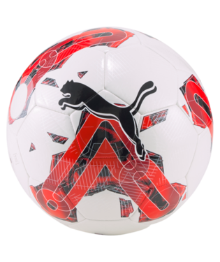 PUMA Orbita 6 MS Ball - White/Red Balls   - Third Coast Soccer