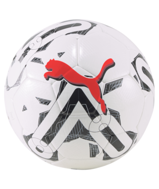 PUMA Orbita 6 MS Ball - White/Black/Red Balls   - Third Coast Soccer