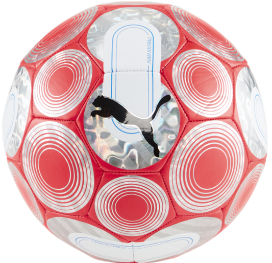Puma Cage Ball- Fire Orchid/Silver/Blue Equipment   - Third Coast Soccer
