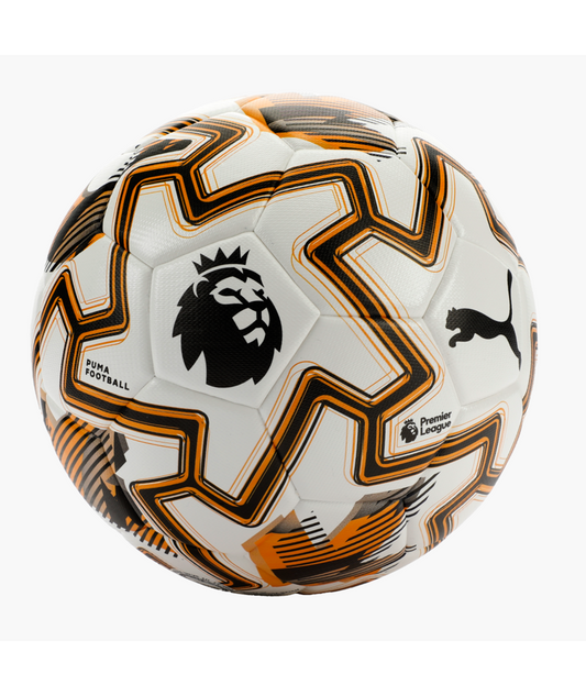 Puma Orbita Match Premier League Brilliance FIFA Quality Ball 25/26 - White/Heat Fire/Black Balls - Third Coast Soccer