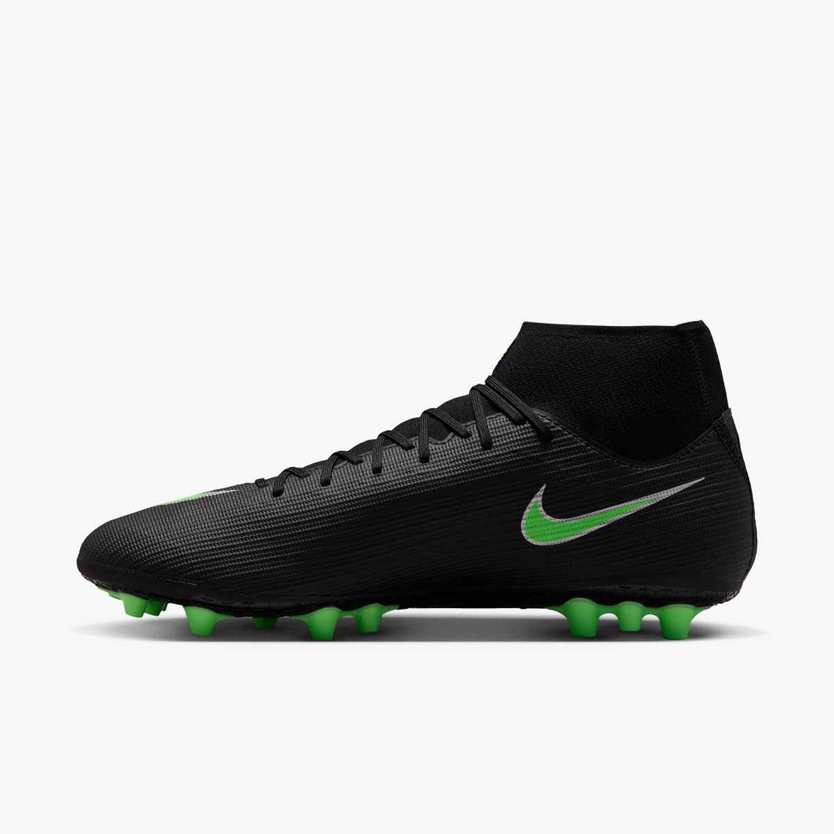 Nike Mercurial Superfly 11 Academy AG - Black/Illusion Green Mens Footwear - Third Coast Soccer
