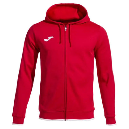 Joma Olimpada Zip-Up Hoodie Training Wear Red/White Mens Small - Third Coast Soccer