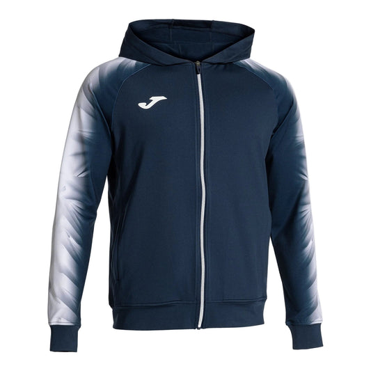 Joma Elite XI Zip-Up Hoodie - Navy/White Training Wear - Third Coast Soccer
