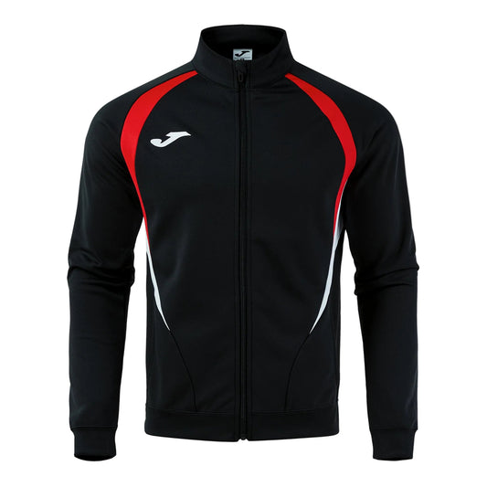Joma Championship 20 FZ Sweatshirt - Black/Red Training Wear - Third Coast Soccer