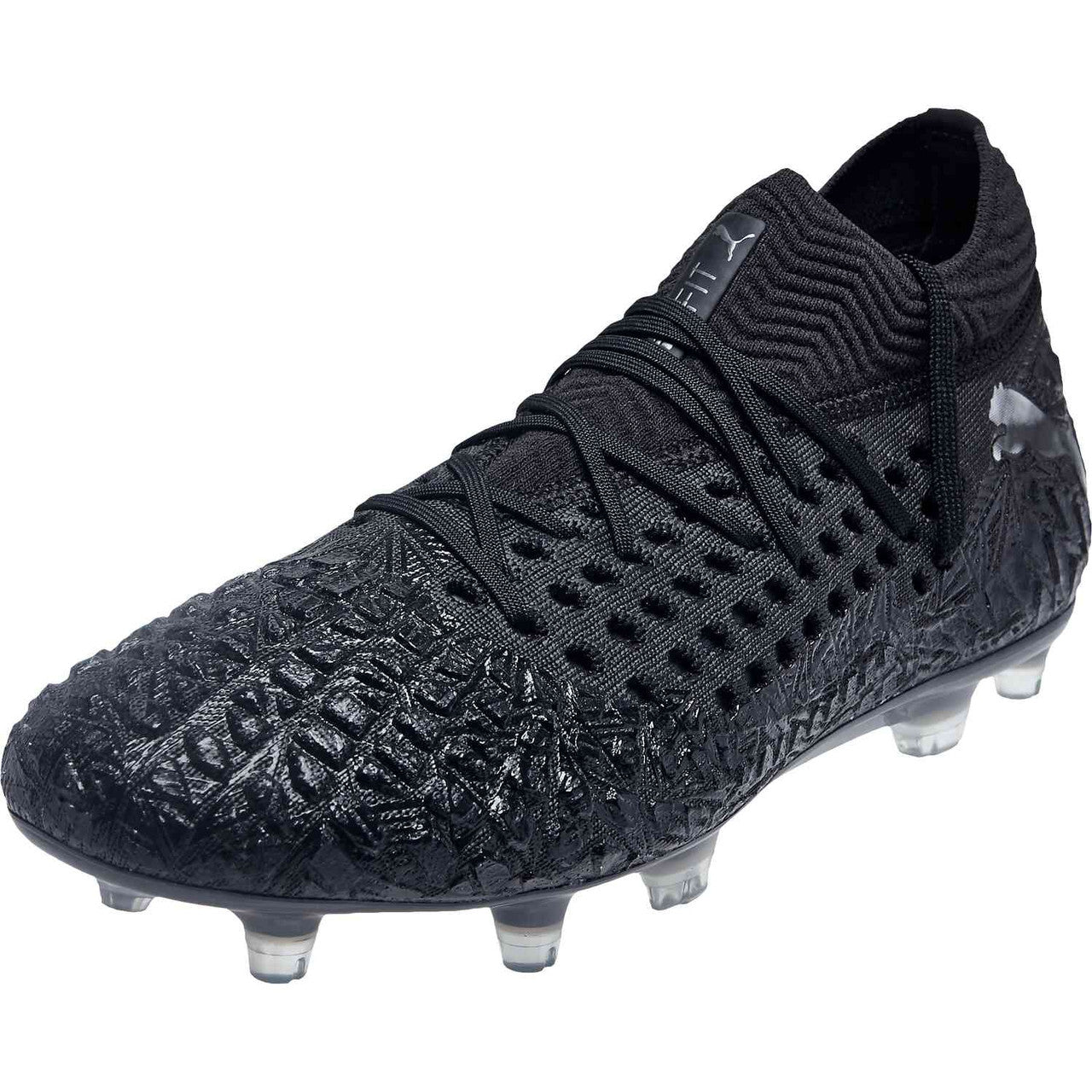 Puma Future 4.1 Netfit FG - Puma Black Mens Firm Ground Mens 6.5 Black - Third Coast Soccer