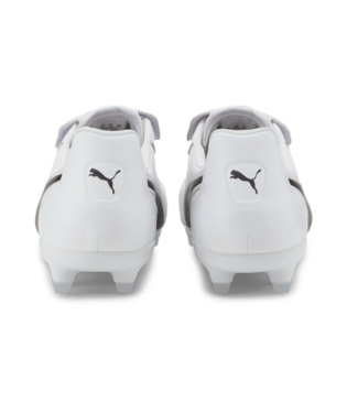 Puma King Top FG - White/Black Mens Footwear White/Black Mens 7 - Third Coast Soccer