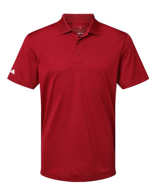 adidas Peformance Pique Polo - Red Polos - Third Coast Soccer
