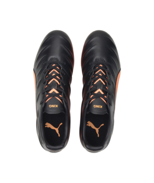 Puma King Pro 21 FG - Black/Neon Citrus Mens Firm Ground Mens 9 Black/Neon Citru - Third Coast Soccer