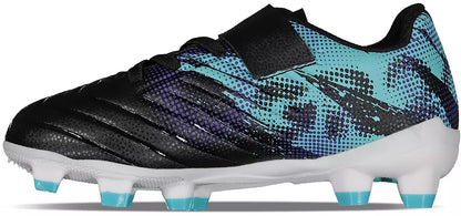 Charly Youth Grasshopper 7.0 ST Multi Ground - Black/Aqua Youth Footwear - Third Coast Soccer