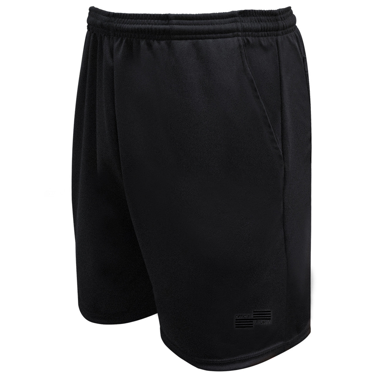 Official Sports NCAA Approved Women's All Black Short Referee   - Third Coast Soccer