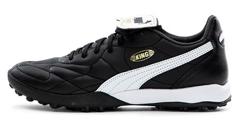 Puma King Top TT - Black/White Mens Footwear Black/White Mens 7 - Third Coast Soccer
