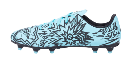 Puma Junior Tacto II CP 10 FG - Blue Youth Footwear   - Third Coast Soccer