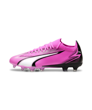 PUMA Ultra Match FG/AG - Poison Pink/White/Black Mens Footwear   - Third Coast Soccer