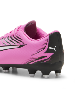 PUMA Junior Ultra Play FG/AG - Poison Pink/White/Black Youth Footwear   - Third Coast Soccer