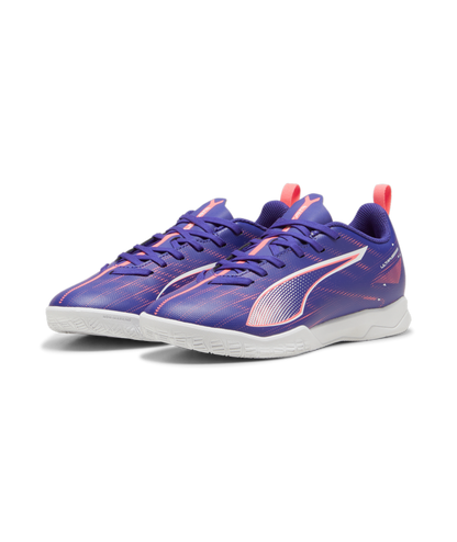 Puma Ultra 5 Play IT Jr -  Lapis Lazuli/White/Sunset Glow Youth Footwear   - Third Coast Soccer