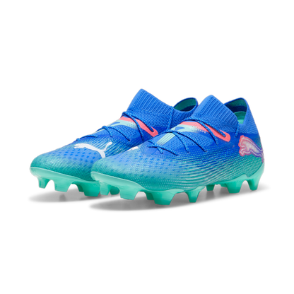 Puma Future 7 Ultimate FG/AG - Bluemazing/White/Electric Peppermint Men's Footwear Closeout - Third Coast Soccer