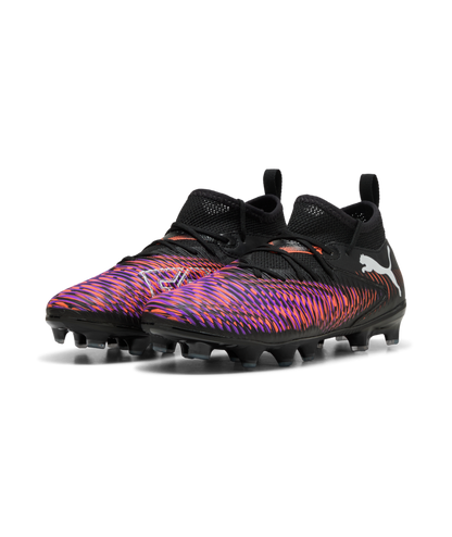 PUMA FUTURE 8 Match FG/AG JR - Black/Puma White/Glowing Red Youth Footwear - Third Coast Soccer