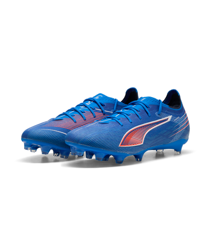 PUMA Ultra 6 Pro FG/AG - Ultra Blue/Puma White/Glowing Red Mens Firm Ground Blue Mens 7 - Third Coast Soccer