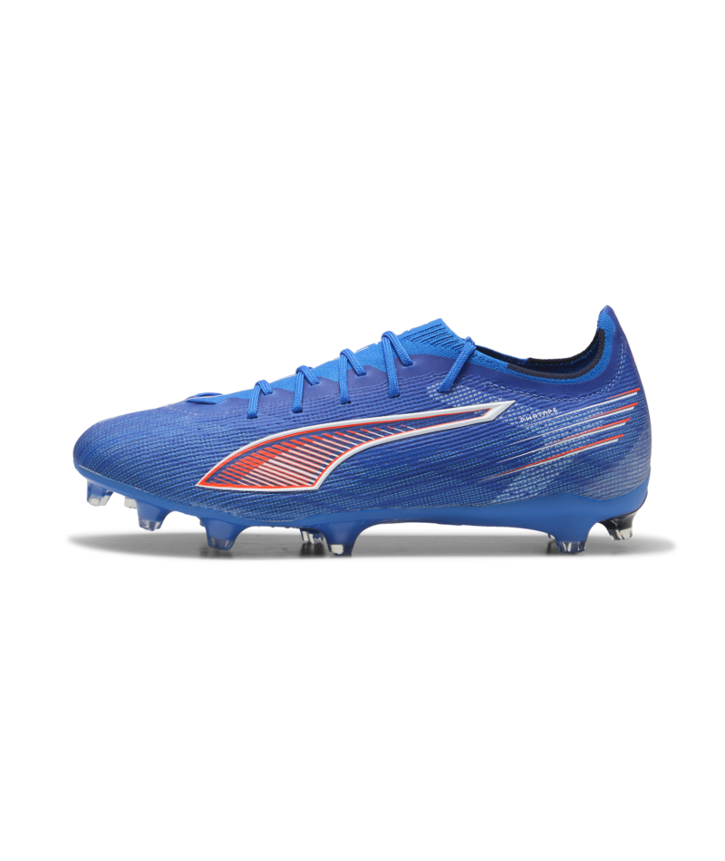 PUMA Ultra 6 Pro FG/AG - Ultra Blue/Puma White/Glowing Red Mens Firm Ground - Third Coast Soccer