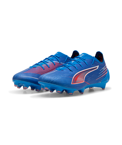PUMA Ultra 6 Ultimate FG -Ultra Blue/Puma White/Glowing Red Mens Footwear Blue Mens 7 - Third Coast Soccer