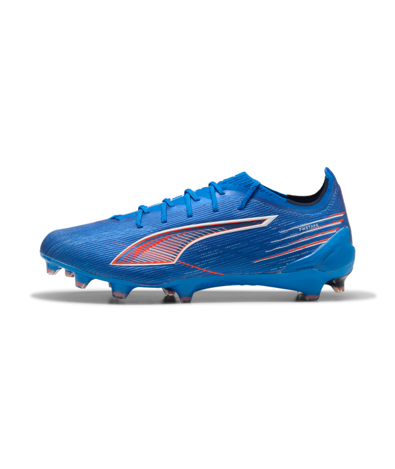 PUMA Ultra 6 Ultimate FG -Ultra Blue/Puma White/Glowing Red Mens Footwear - Third Coast Soccer