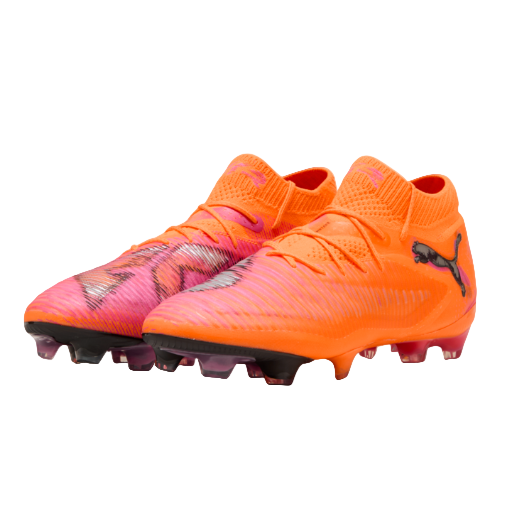 Puma Future 8 Ultimate FG - Heat Fire/Puma Black/Ravish Men's Footwear - Third Coast Soccer