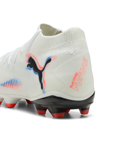 PUMA Future 8 Pro FG/AG - White/Black/Glowing Red Mens Footwear - Third Coast Soccer