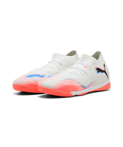 PUMA Future 8 Match IT - White/Black/Glowing Red Mens Footwear White Mens 7 - Third Coast Soccer