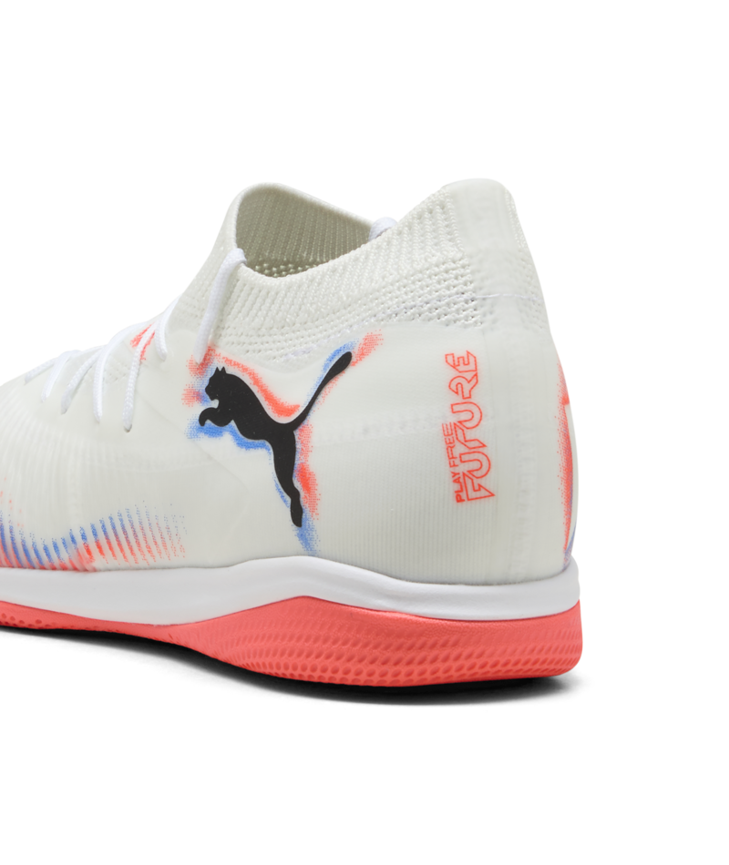 PUMA Future 8 Match IT - White/Black/Glowing Red Mens Footwear - Third Coast Soccer