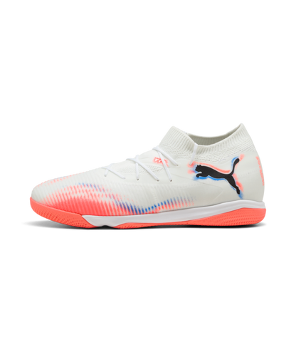 PUMA Future 8 Match IT - White/Black/Glowing Red Mens Footwear - Third Coast Soccer