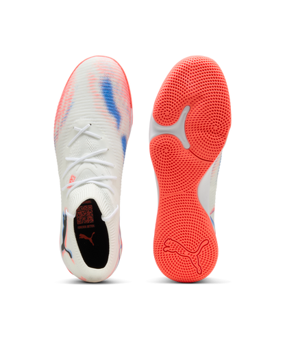 PUMA Future 8 Match IT - White/Black/Glowing Red Mens Footwear - Third Coast Soccer