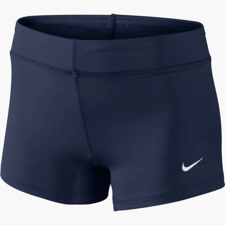 Nike Women's Volleyball Performance Game Short Shorts Team Navy Blue/White Womens XSmall - Third Coast Soccer