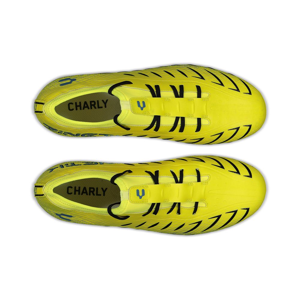 Charly Zinetik Plus FG - Yellow/Blue Men's Footwear - Third Coast Soccer