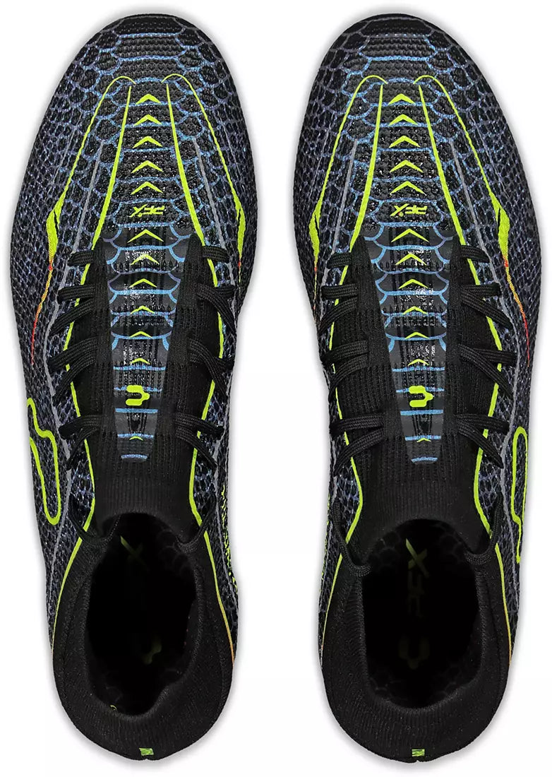 Charly Zinetik 26 PFX FG - Black/Yellow Mens Footwear - Third Coast Soccer