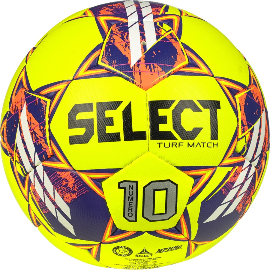 Select Numero 10 Turf V23 Ball - Yellow Balls   - Third Coast Soccer