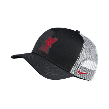 Nike Liverpool FC C99 Trucker Hat -  Black/White Hats   - Third Coast Soccer