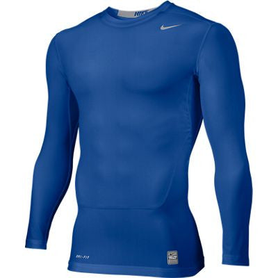Nike Npc Core 2.0 Compression L/S Top Training Wear White 2Xl - Third Coast Soccer