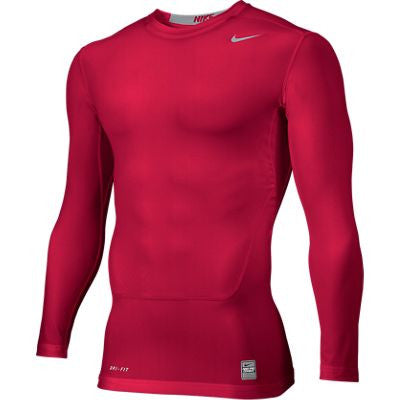 Nike Npc Core 2.0 Compression L/S Top Training Wear Gorge Green Large - Third Coast Soccer